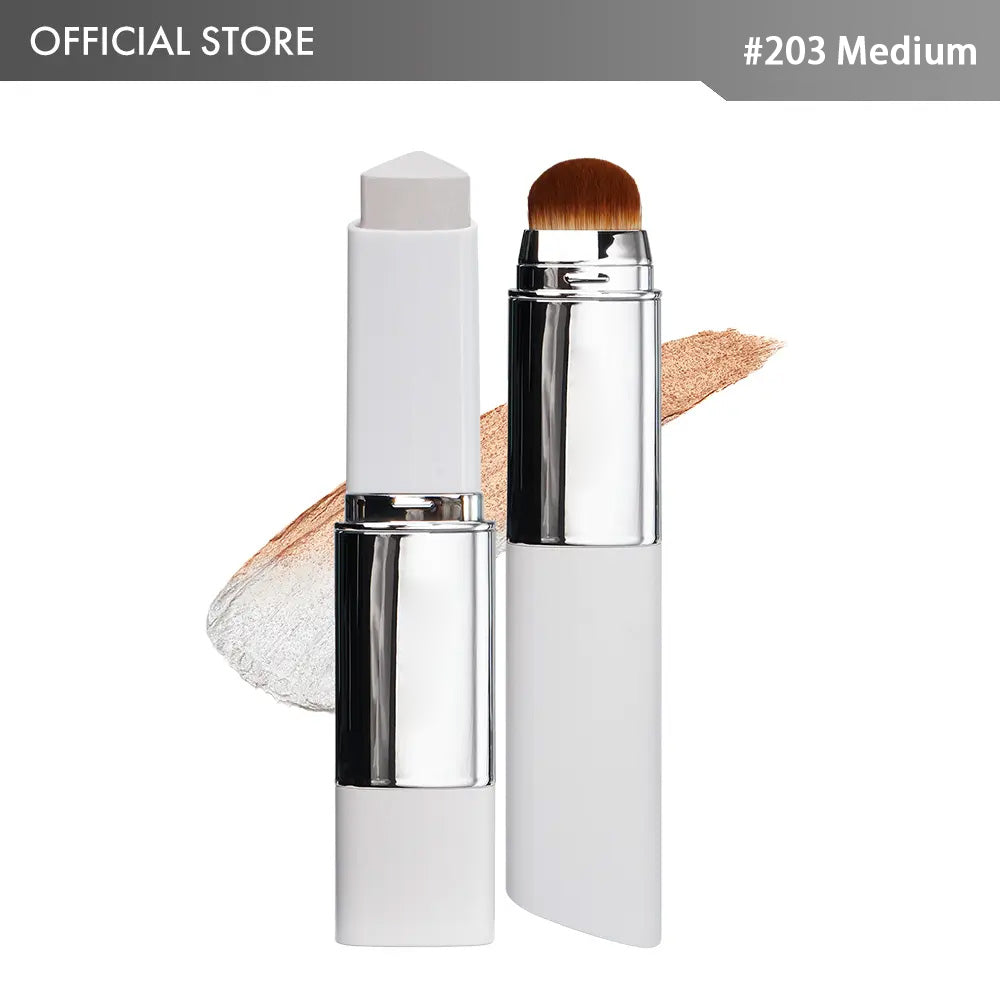 🎉BUY 1 GET 1 FREE🎉Color-Changing Foundation Stick with Collagen Capsules - Dual-Ended with Detachable Brush