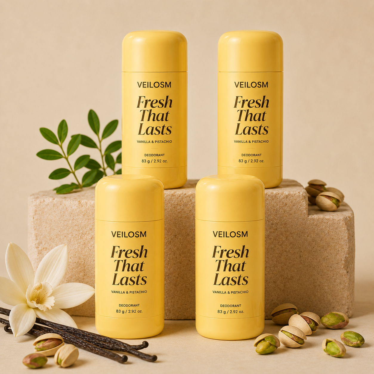 Up To 50% OFF | VEILOSM™ Deodorant Vanilla & Pistachio Fresh That Lasts