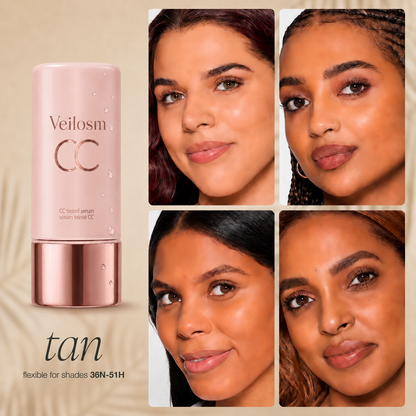 CC Color-Correcting Tinted Serum – Lightweight, Shade-Adaptive Coverage with 24H Hydration & 16H Waterproof Wear