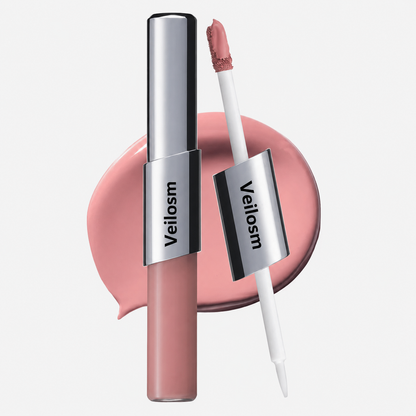Perfect Twin Lip Dual-Ended Liquid Lipstick with Velvet Matte Color and Glossy Shine