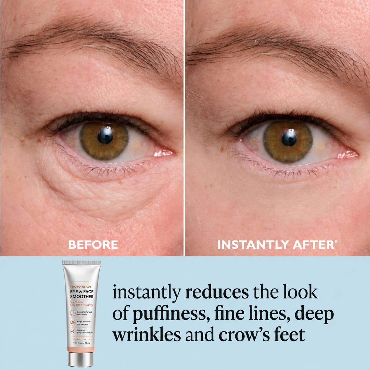 Instant Face Temporary Tightener – Instant visible results in 60 seconds