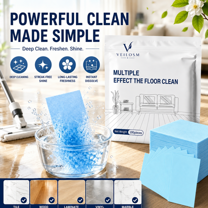 🎉BUY 2 GET 1 FREE🎉 VEILOSM Multi-Surface Floor Cleaning Tablets for Wood Tile RV Wall Daily Freshening