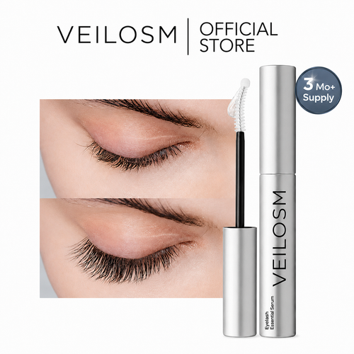 🔥Up To 20% OFF🔥 Buy 2 Get 1 Free| Veilosm™ Essential Eyelash Growth Serum - Safe & Gentle Lashes Care