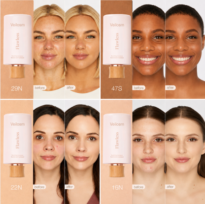 Veilosm™  Hydrating Serum Foundation +  Brush