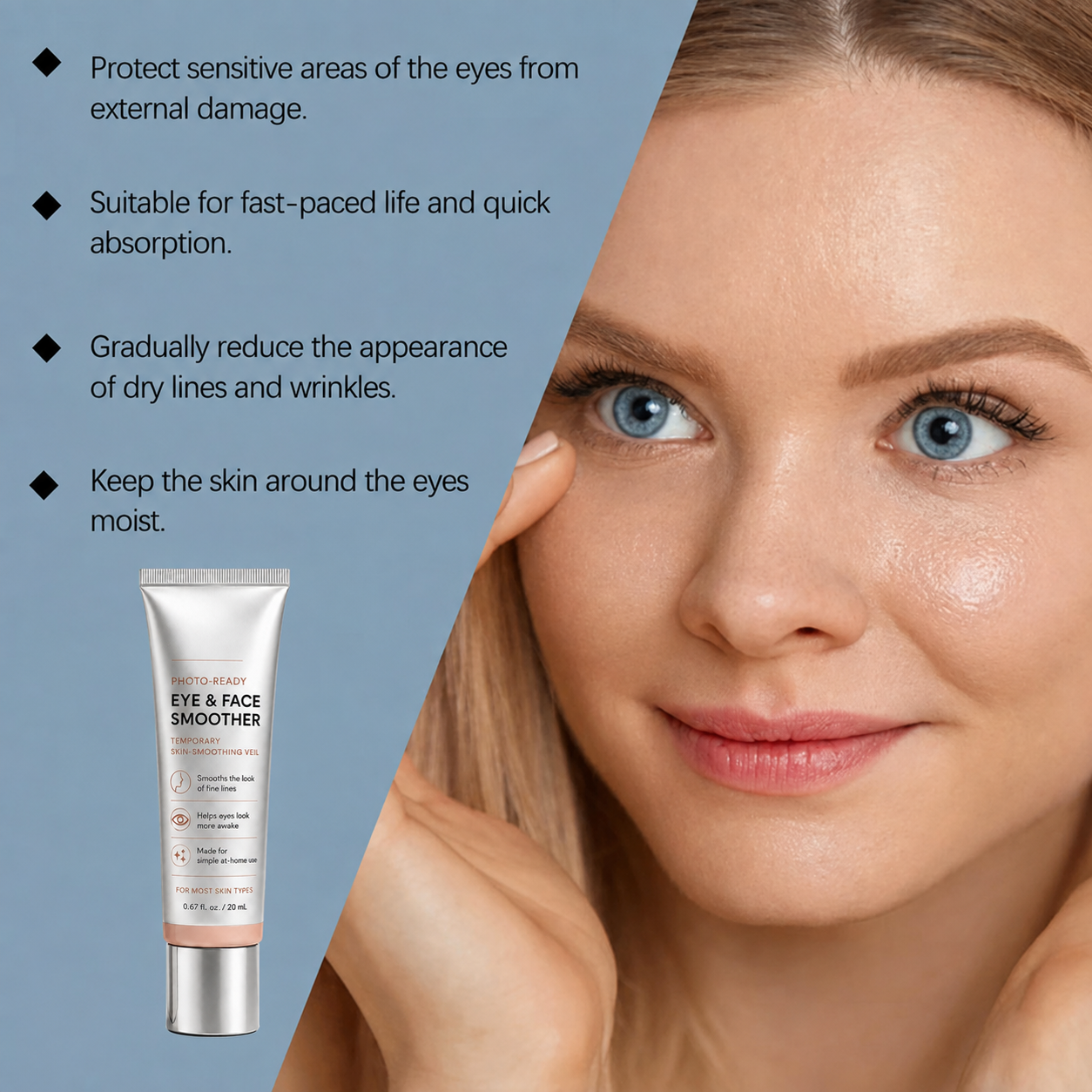 Instant Face Temporary Tightener – Instant visible results in 60 seconds