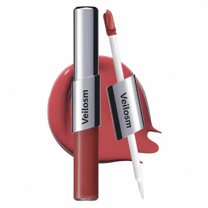 Perfect Twin Lip Dual-Ended Liquid Lipstick with Velvet Matte Color and Glossy Shine