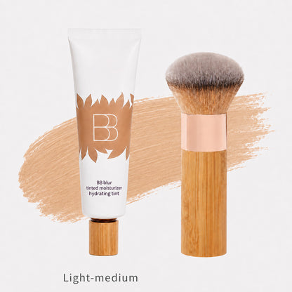 BB Blur Tinted Moisturizer SPF 30 — Free Round Blending Brush Included