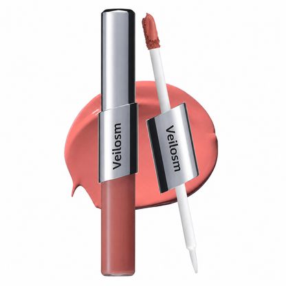 Perfect Twin Lip Dual-Ended Liquid Lipstick with Velvet Matte Color and Glossy Shine
