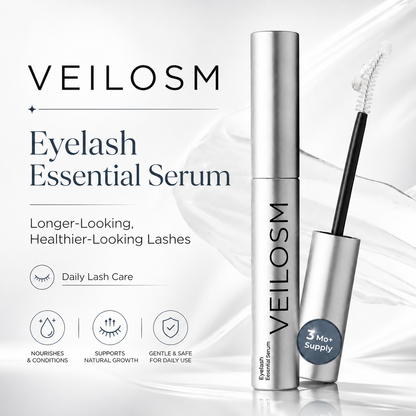 🔥Up To 20% OFF🔥 Buy 2 Get 1 Free| Veilosm™ Essential Eyelash Growth Serum - Safe & Gentle Lashes Care