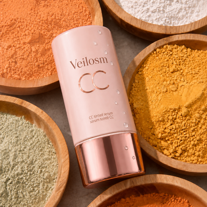 CC Color-Correcting Tinted Serum – Lightweight, Shade-Adaptive Coverage with 24H Hydration & 16H Waterproof Wear