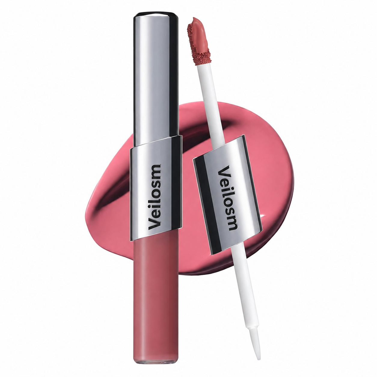 Perfect Twin Lip Dual-Ended Liquid Lipstick with Velvet Matte Color and Glossy Shine