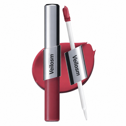 Perfect Twin Lip Dual-Ended Liquid Lipstick with Velvet Matte Color and Glossy Shine