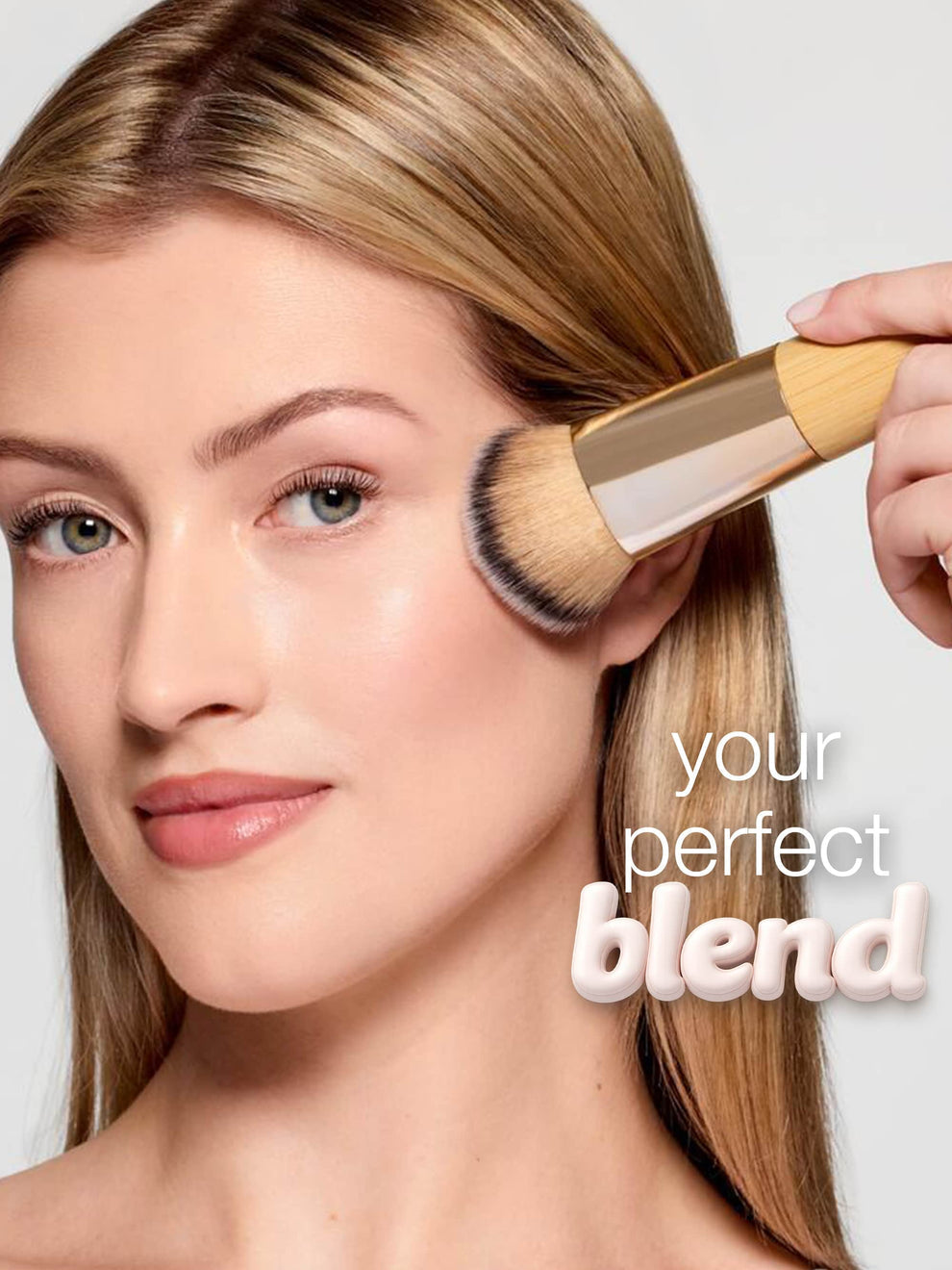 Serum foundation brush