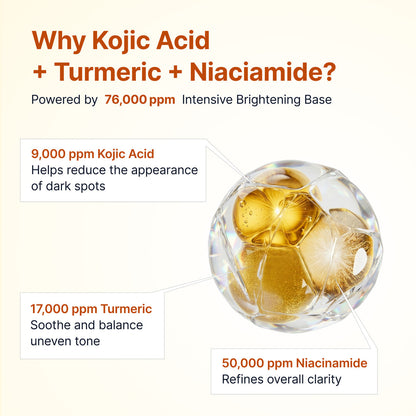 Kojic Acid Niacinamide Brightening Ampoule